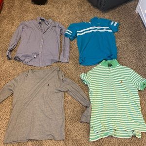 Michael Kors medium & large polo dress shirts